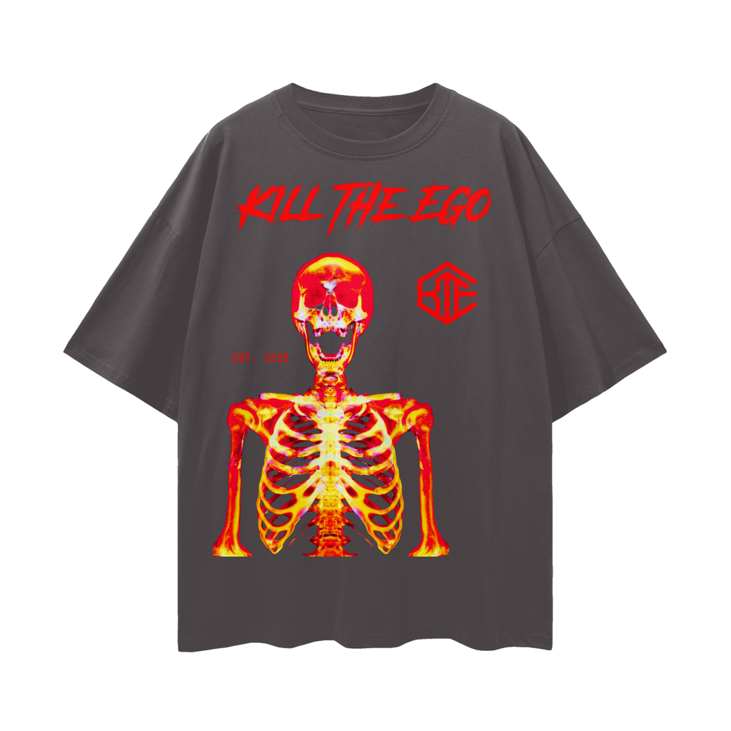KTE - “Infared” Premium Streetwear Drop Shoulder T-Shirt