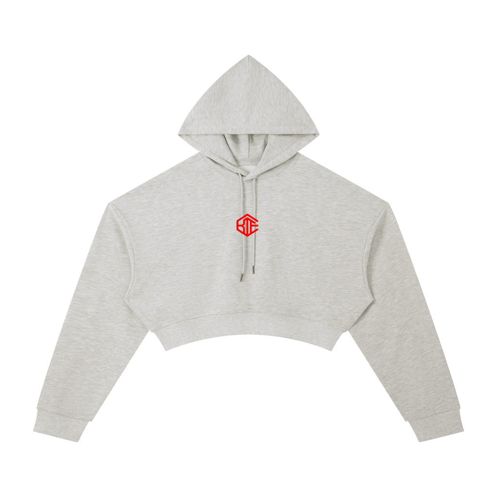 KTE - Women's "FIRE" Cropped Hoodie