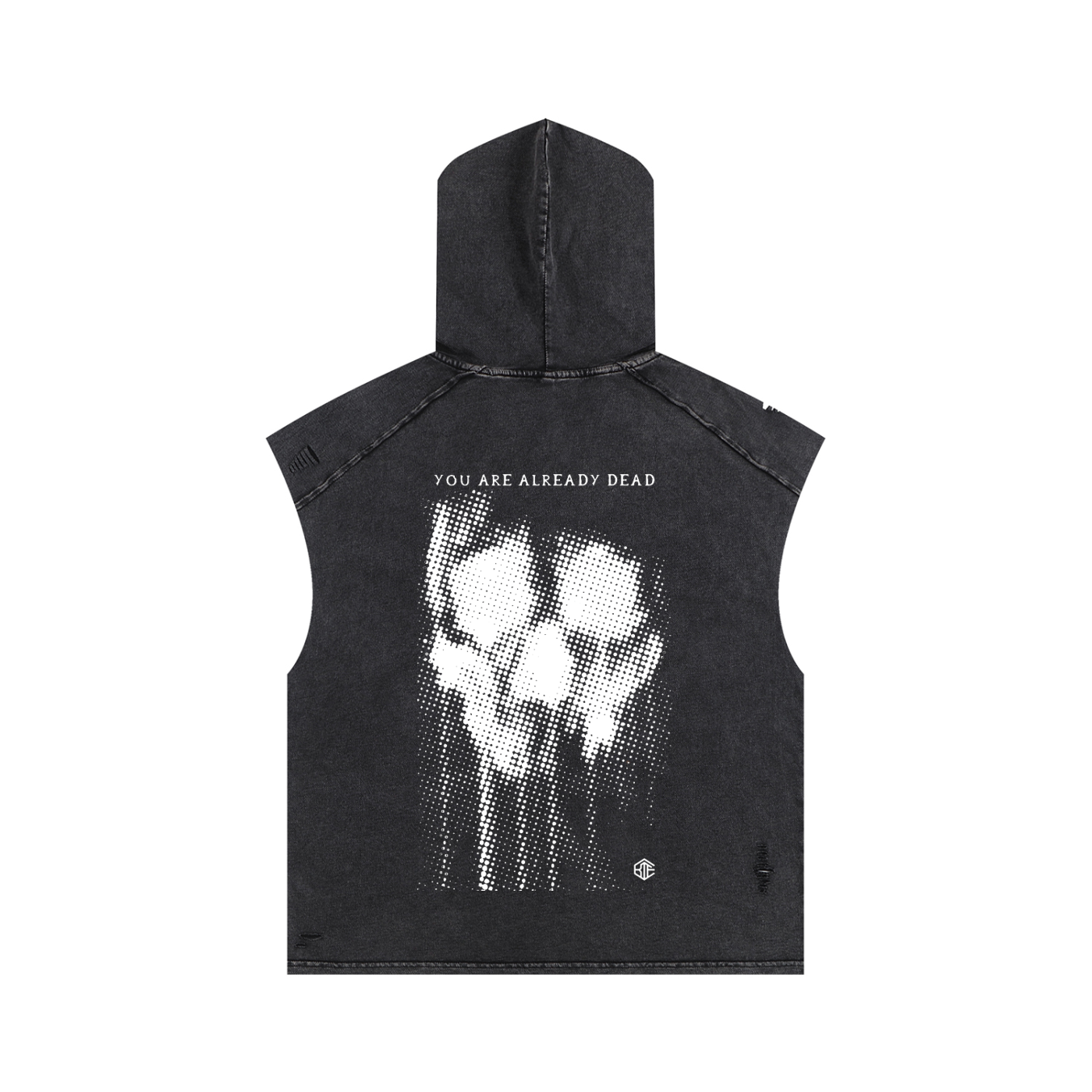 Oversized gym tank,Hooded workout top,Boxy fit tank,Streetwear gymwear,Washed sleeveless hoodie,Grunge fitness top,Minimalist gym tank,Premium cotton tank,Pump cover tank,Raw streetwear