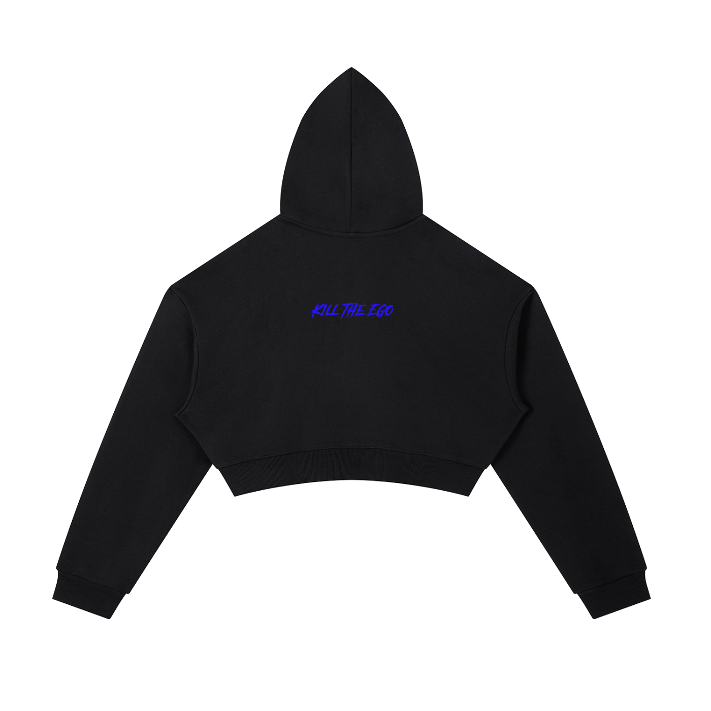 KTE - Women's "ICE" Cropped Zip-Up Hoodie