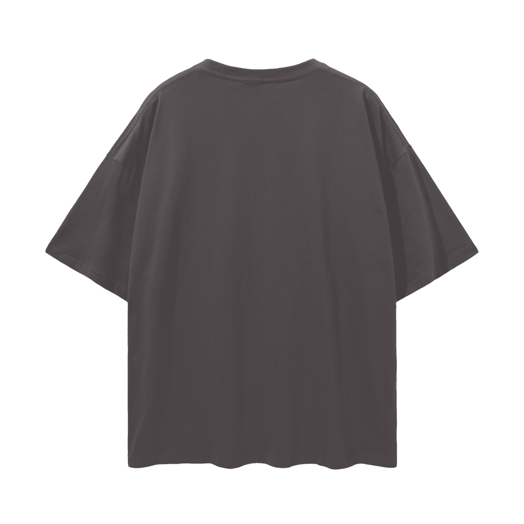 KTE - “Infared2” Streetwear Loose Drop Shoulder Cotton T-Shirt