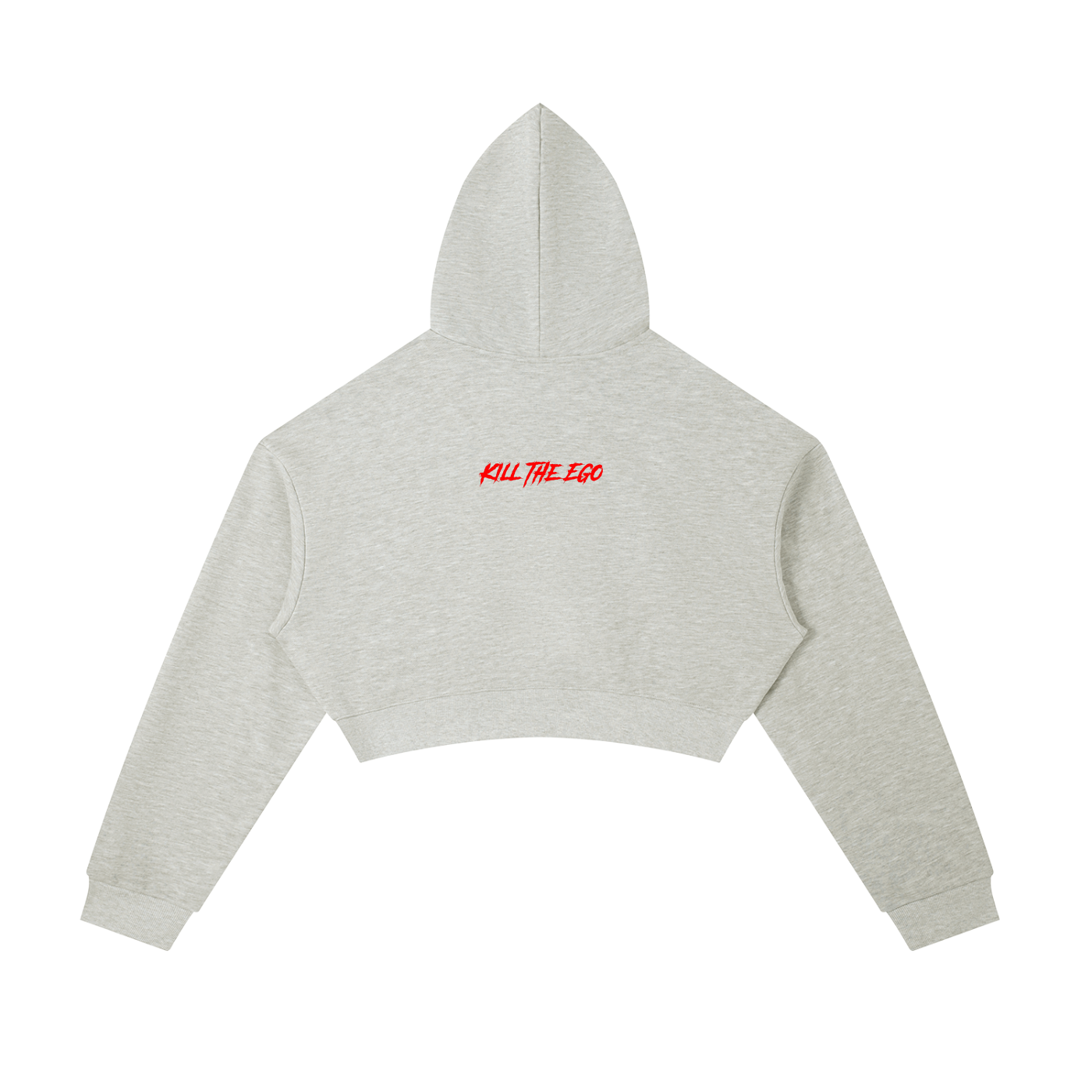 KTE - Women's "FIRE" Cropped Zip-Up Hoodie
