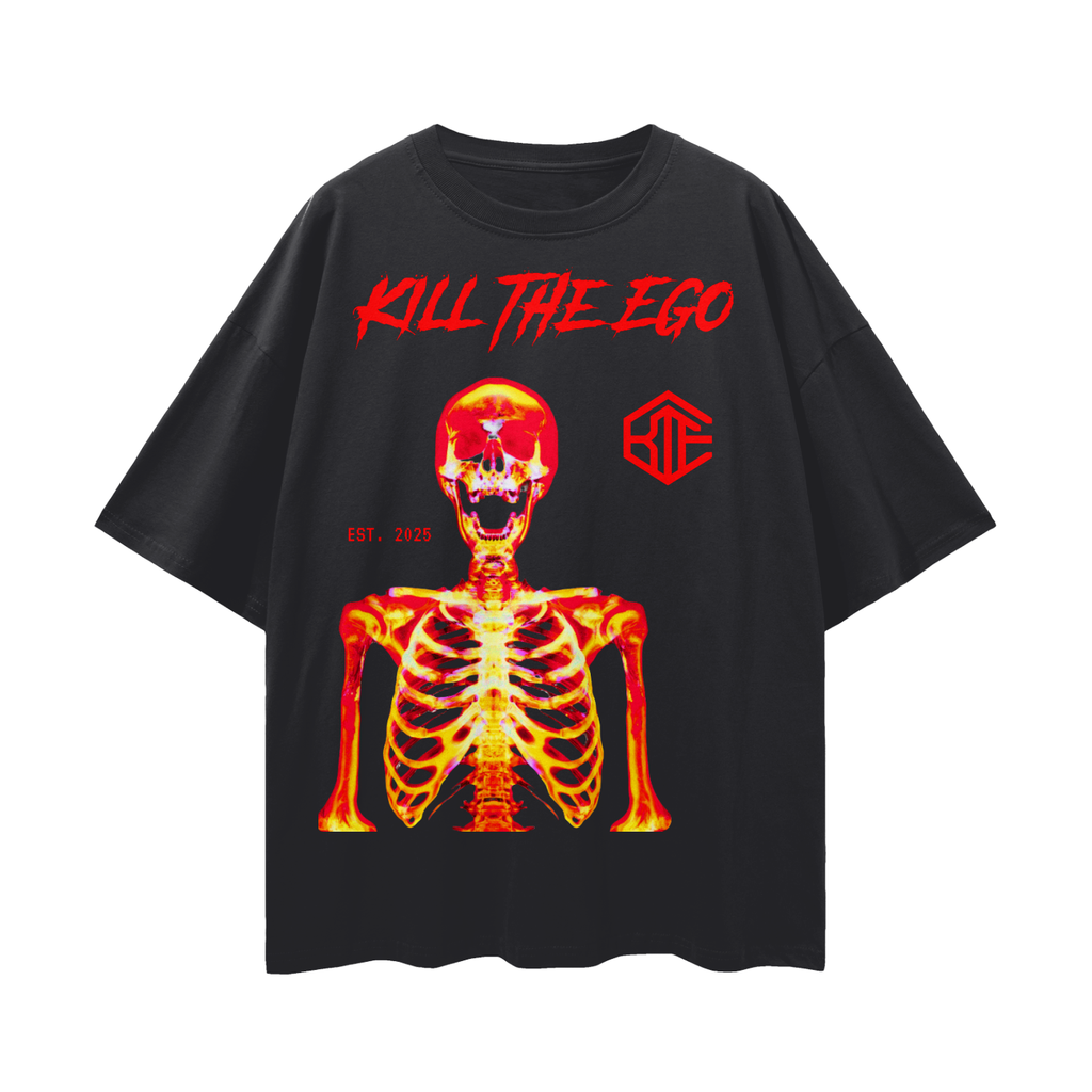 KTE - “Infared” Premium Streetwear Drop Shoulder T-Shirt