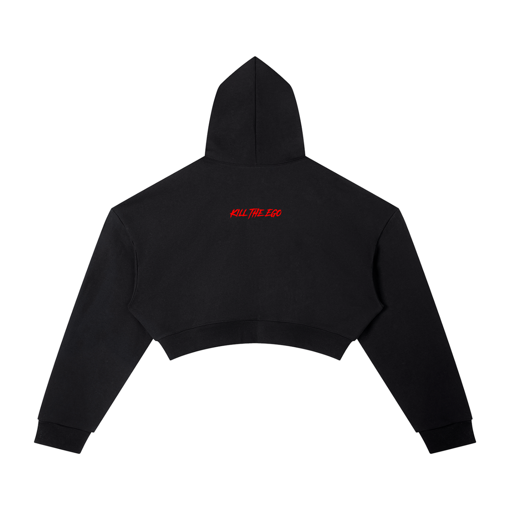 KTE - Women's "FIRE" Cropped Hoodie