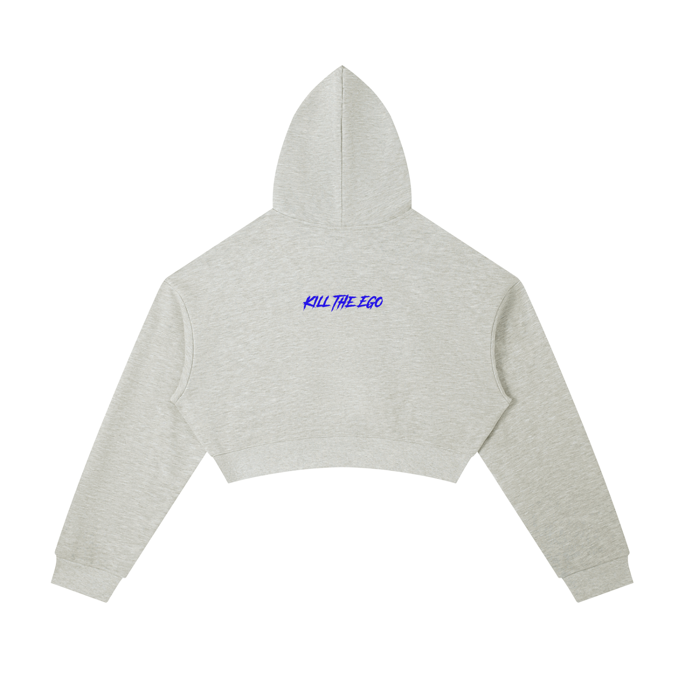 KTE - Women's "ICE" Cropped Zip-Up Hoodie