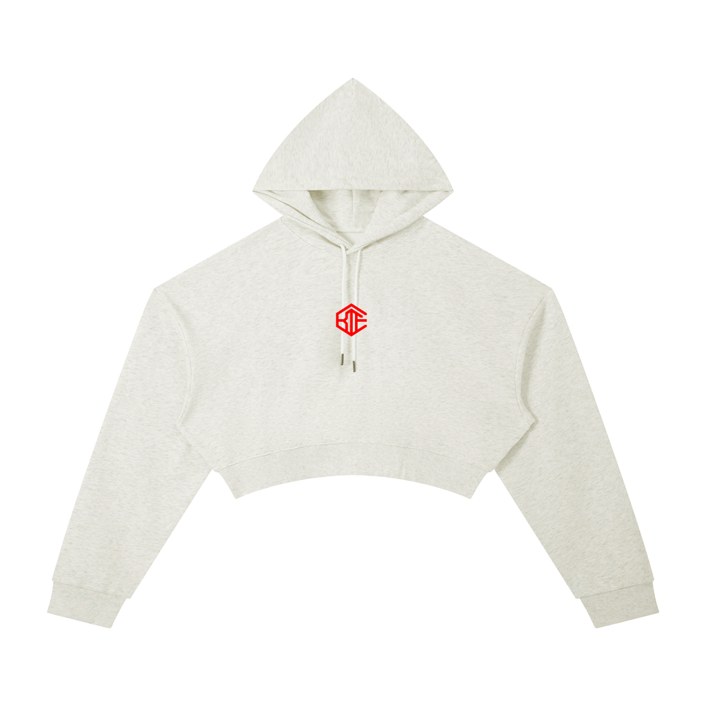 KTE - Women's "FIRE" Cropped Hoodie