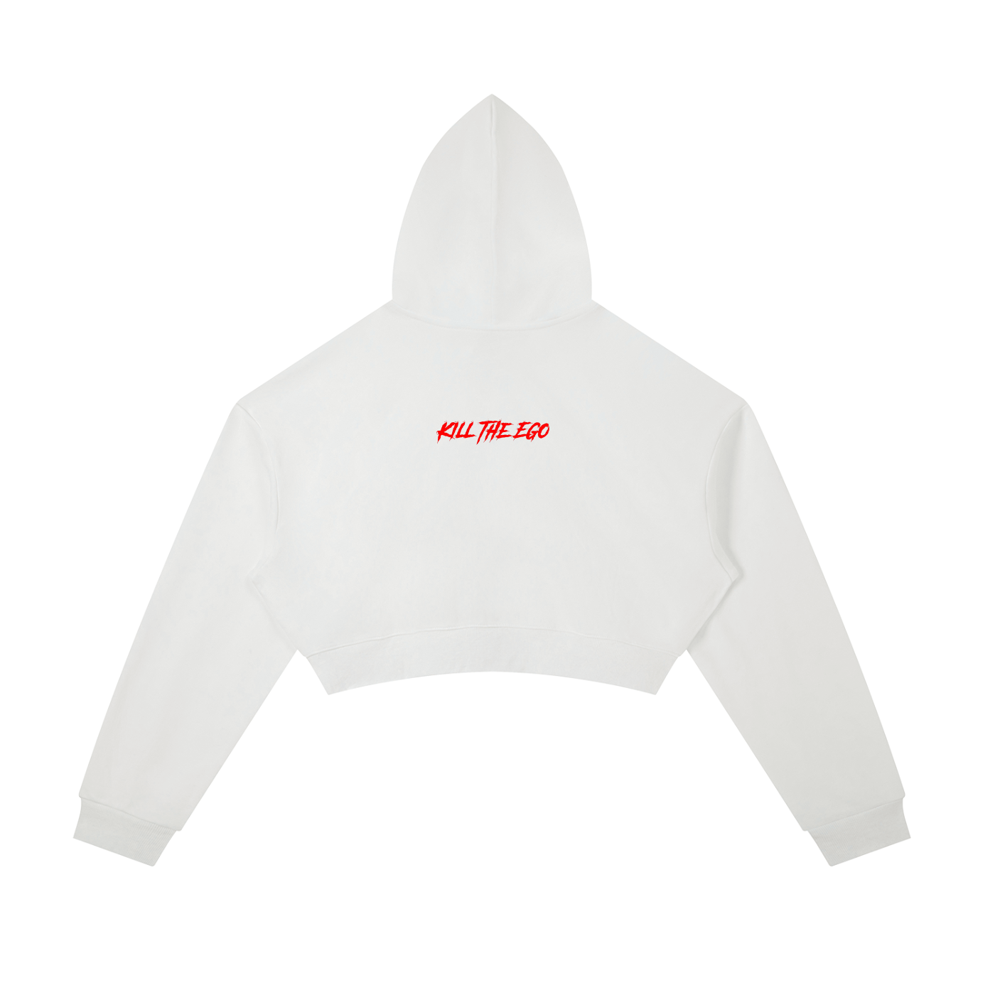 KTE - Women's "FIRE" Cropped Zip-Up Hoodie