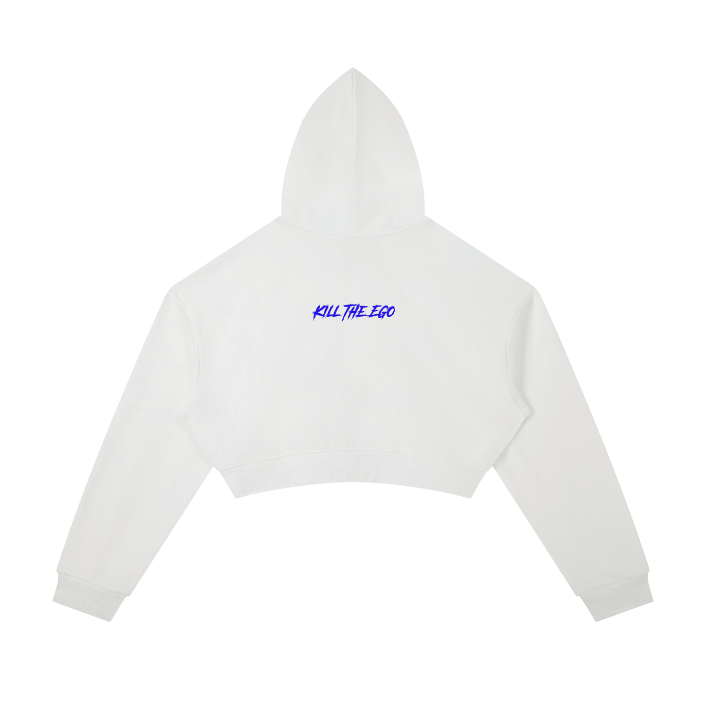 KTE - Women's "ICE" Cropped Zip-Up Hoodie