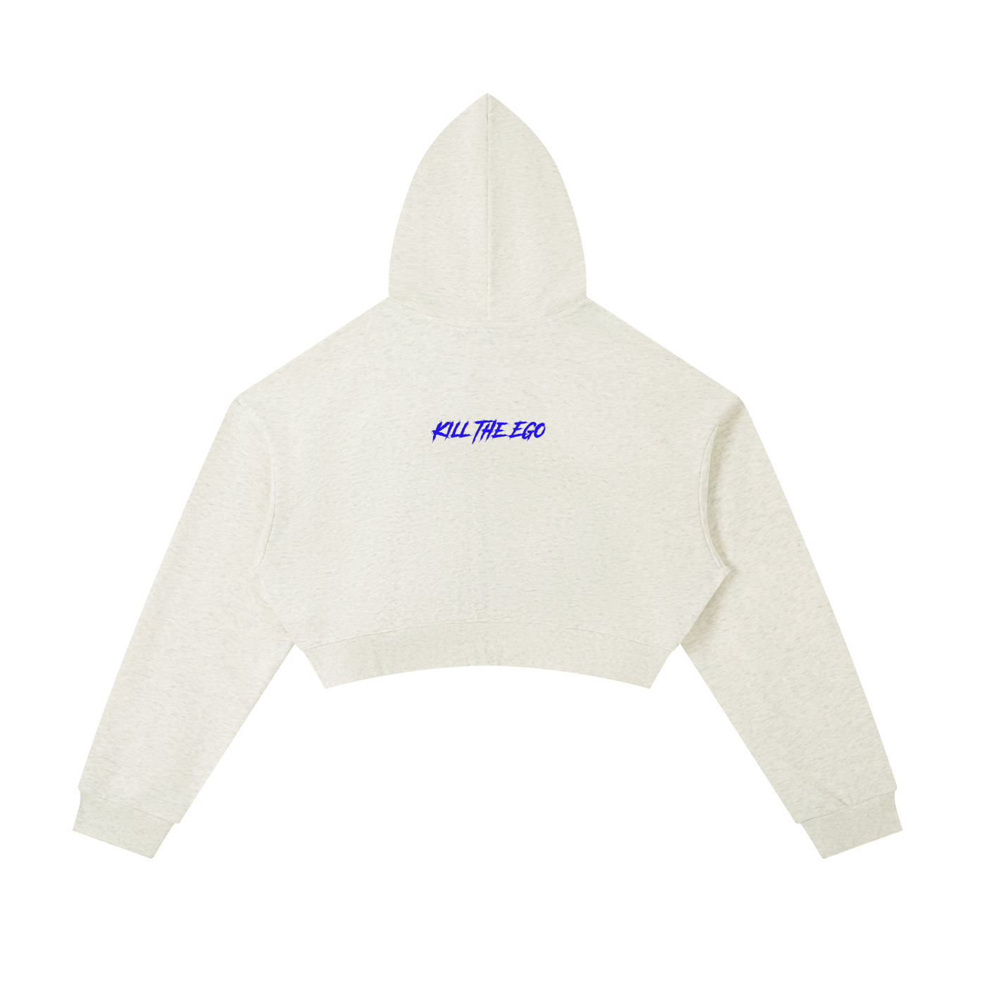 KTE - Women's "ICE" Cropped Zip-Up Hoodie