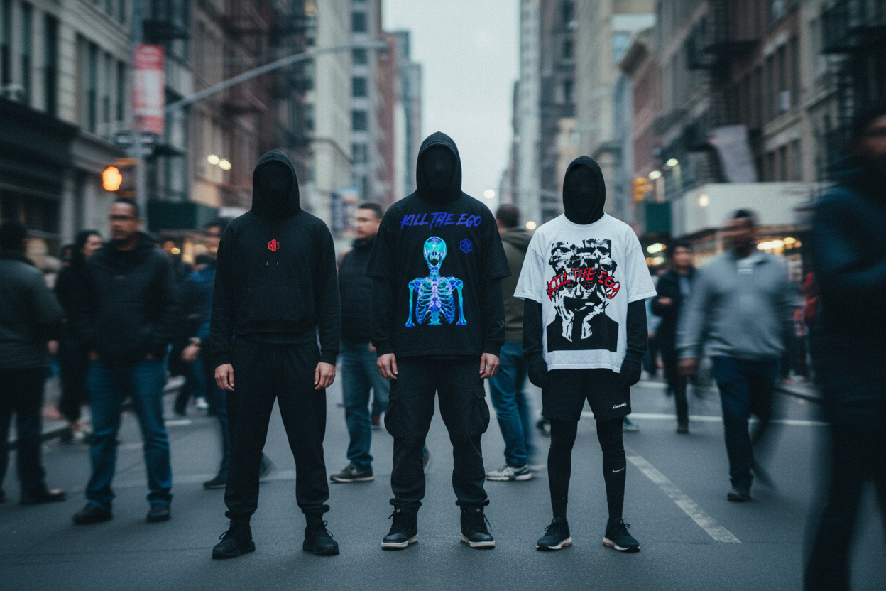 KTE Lookbook - Candid Crowd Scene